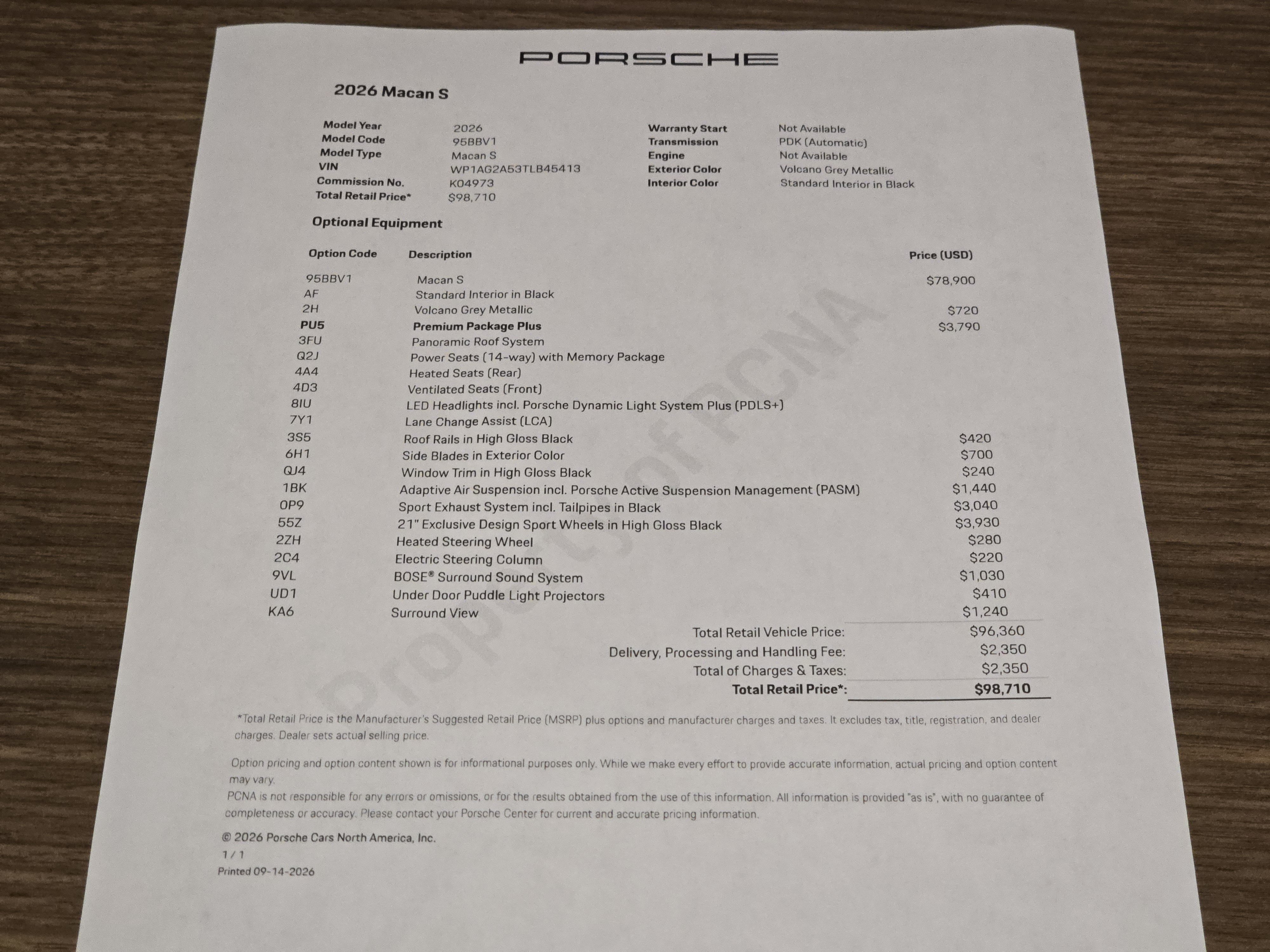 New 2026 Porsche Macan S AWD/4WD image 29