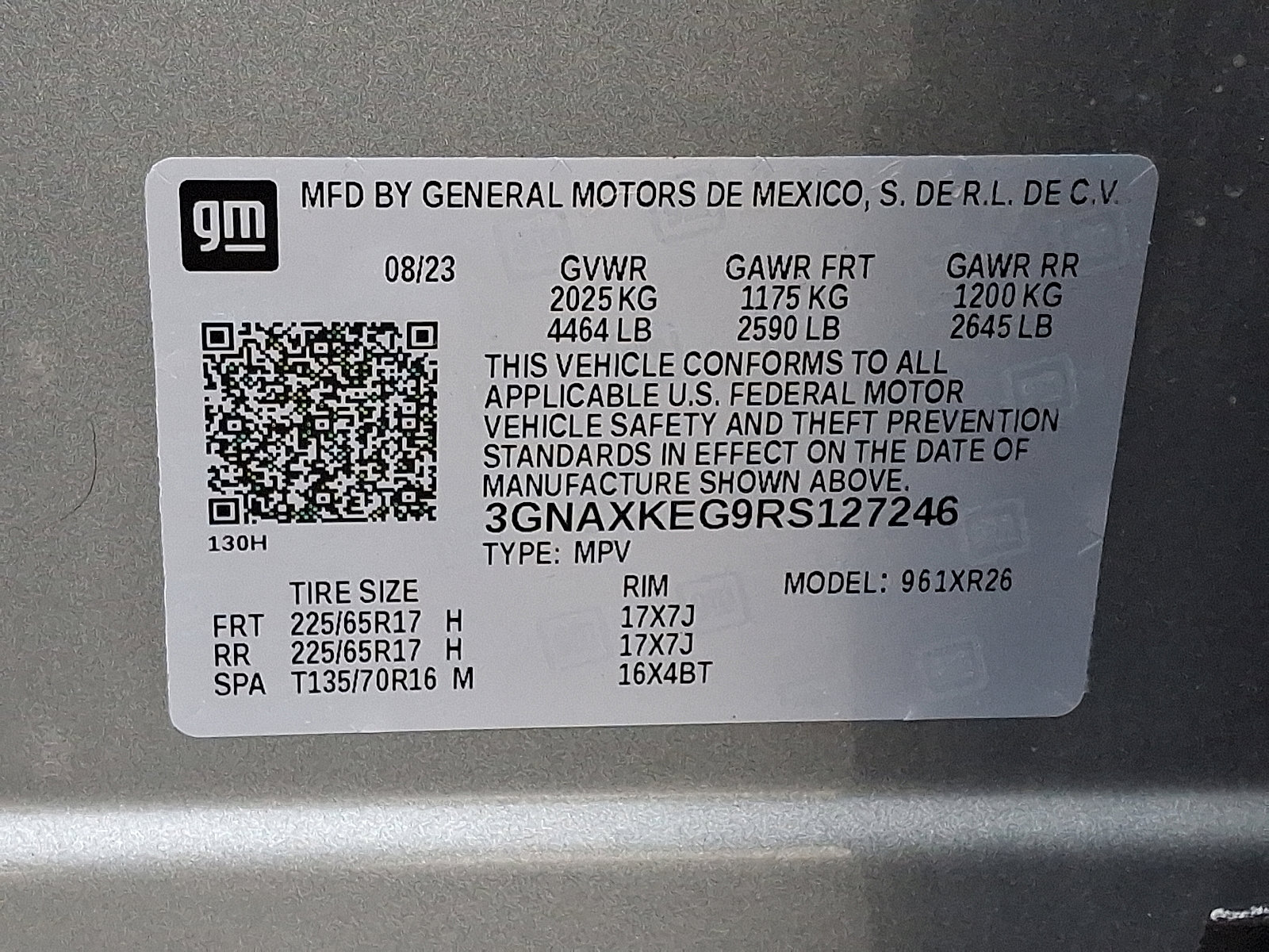 Certified 2024 Chevrolet Equinox LT w/ LPO, Floor Liner Package image 26