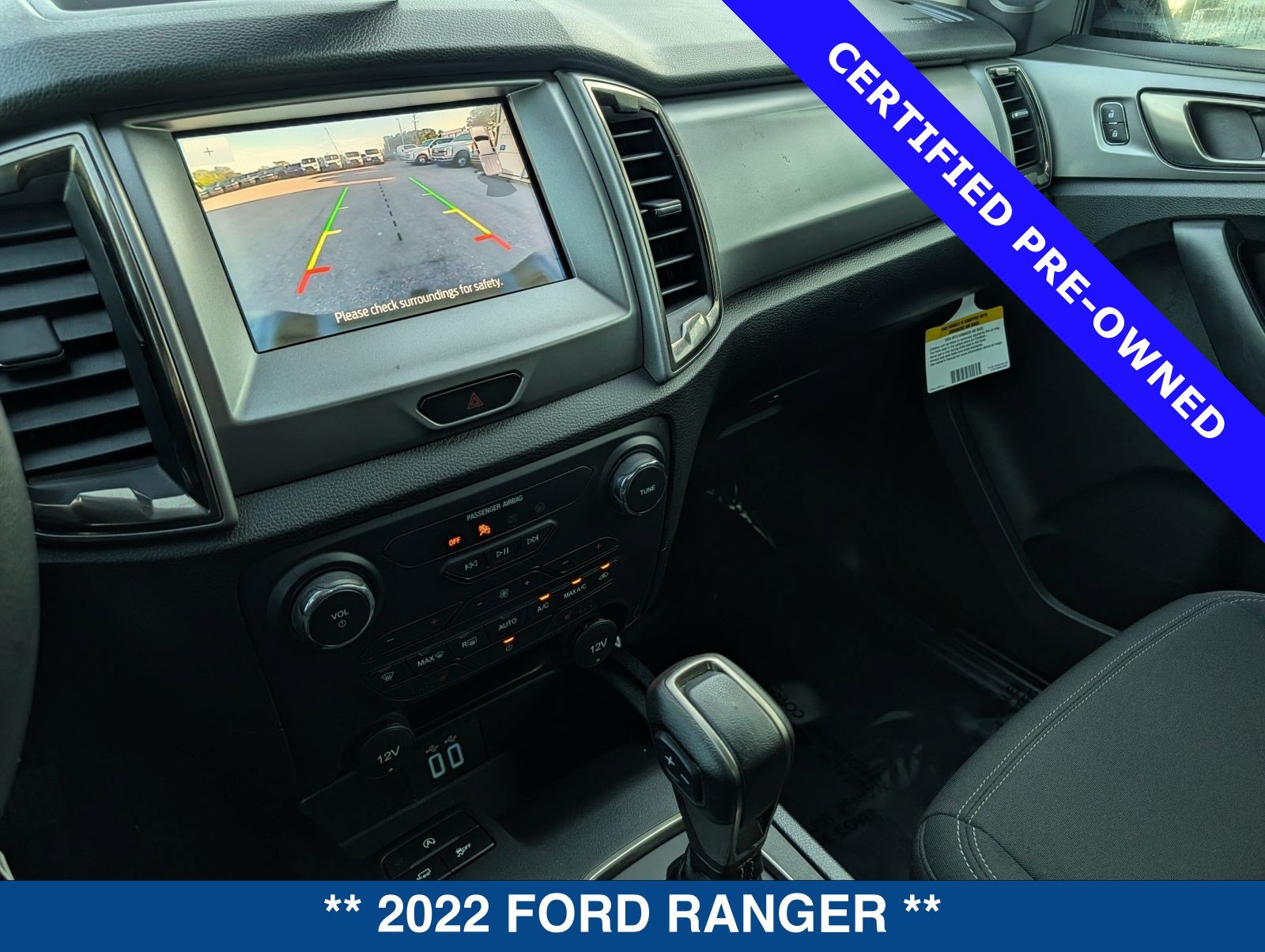 Certified 2022 Ford Ranger XLT w/ Equipment Group 302A High RWD image 32