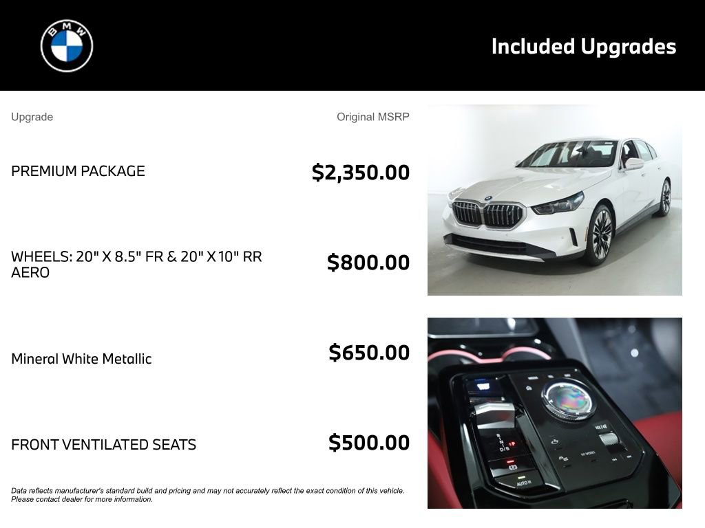 Used 2025 BMW i5 xDrive40 w/ Premium Package image 4