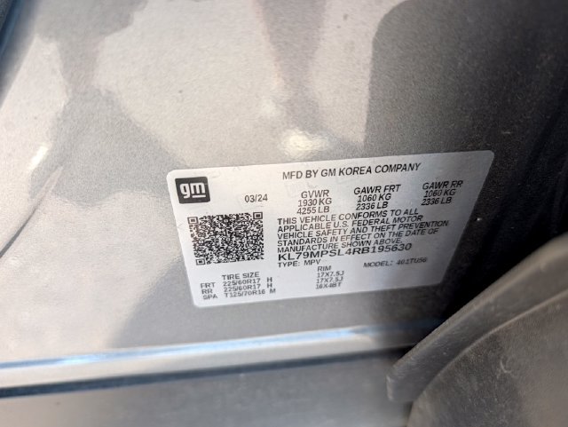 Used 2024 Chevrolet TrailBlazer LT FWD image 30