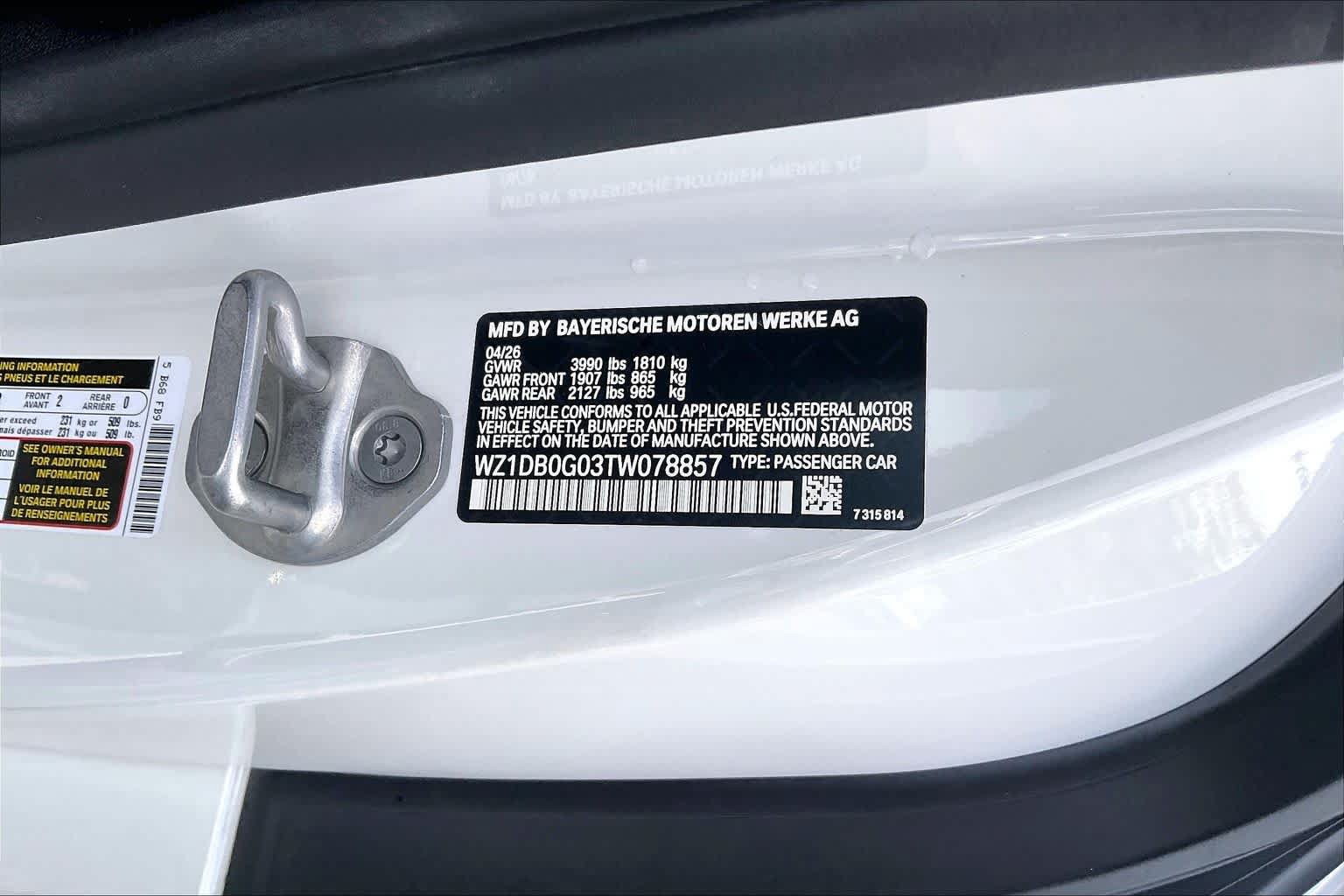 Certified 2026 Toyota Supra Premium w/ Driver Assist Package RWD image 34