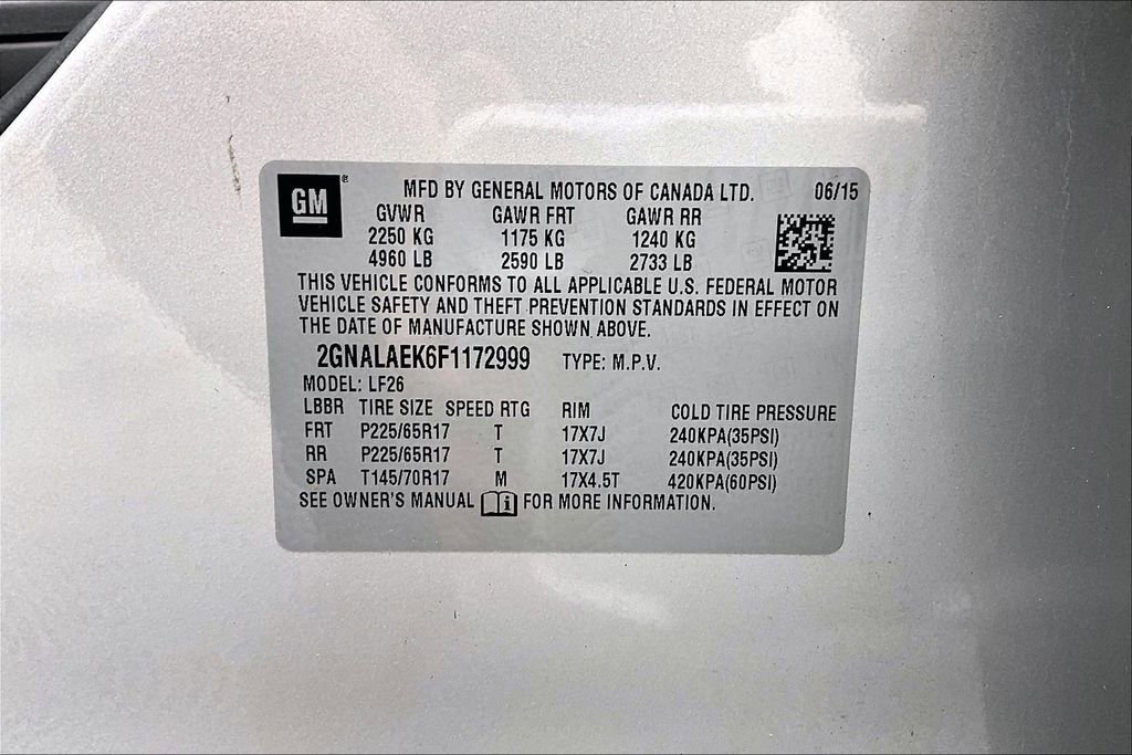 Used 2015 Chevrolet Equinox LS image 35