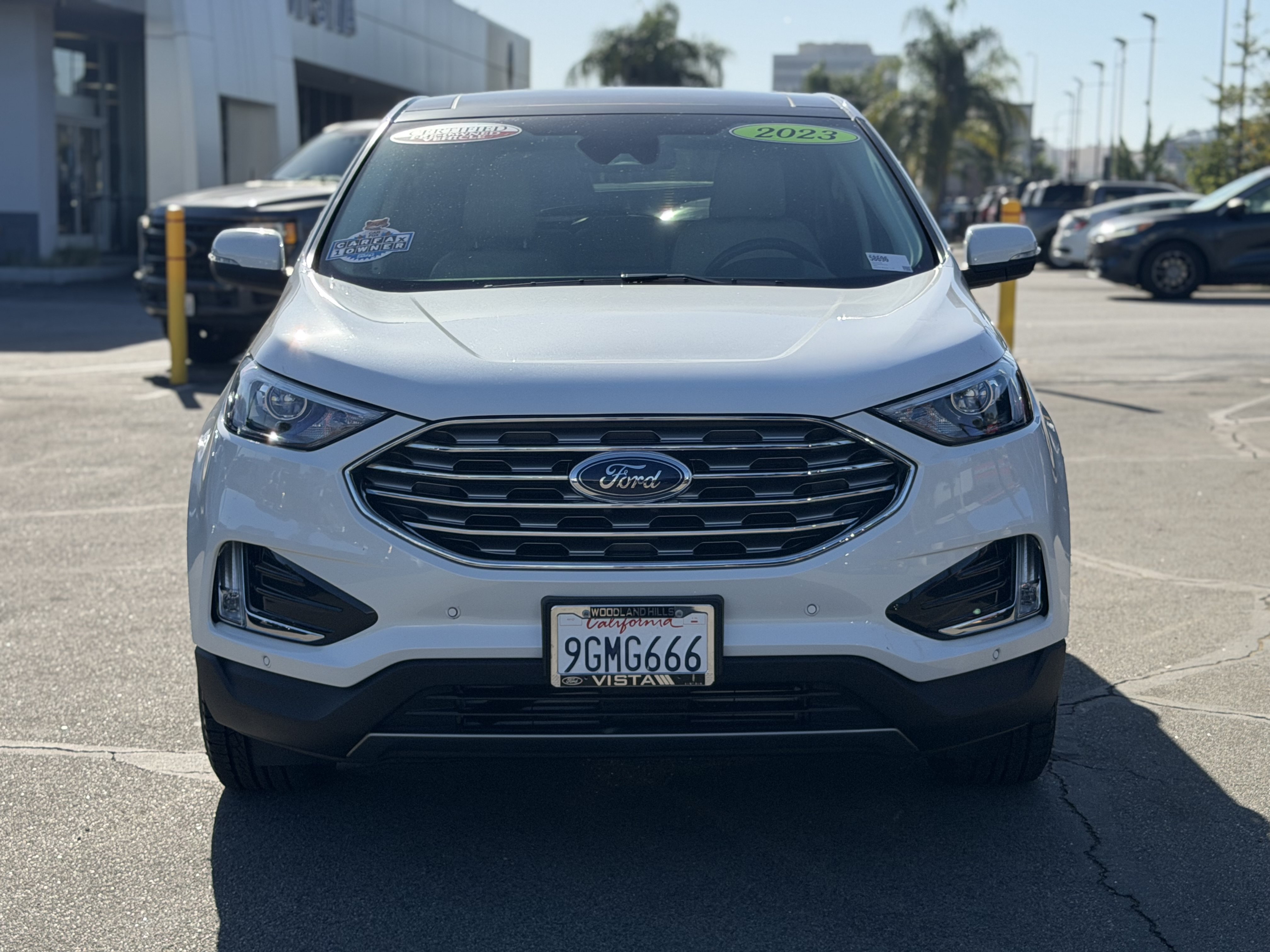 Certified 2023 Ford Edge Titanium w/ Class II Trailer Tow Package AWD/4WD image 2