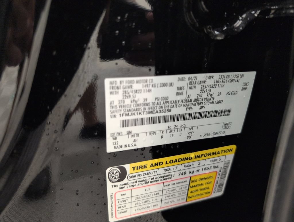 Used 2021 Ford Expedition Max Limited RWD image 44