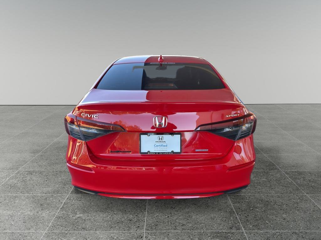 Certified 2025 Honda Civic Sport image 6