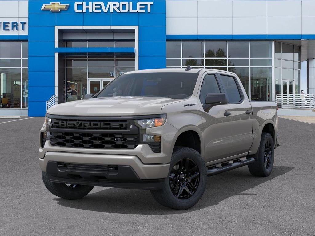 New 2026 Chevrolet Silverado 1500 Custom w/ Turbomax Blackout Package RWD image 6