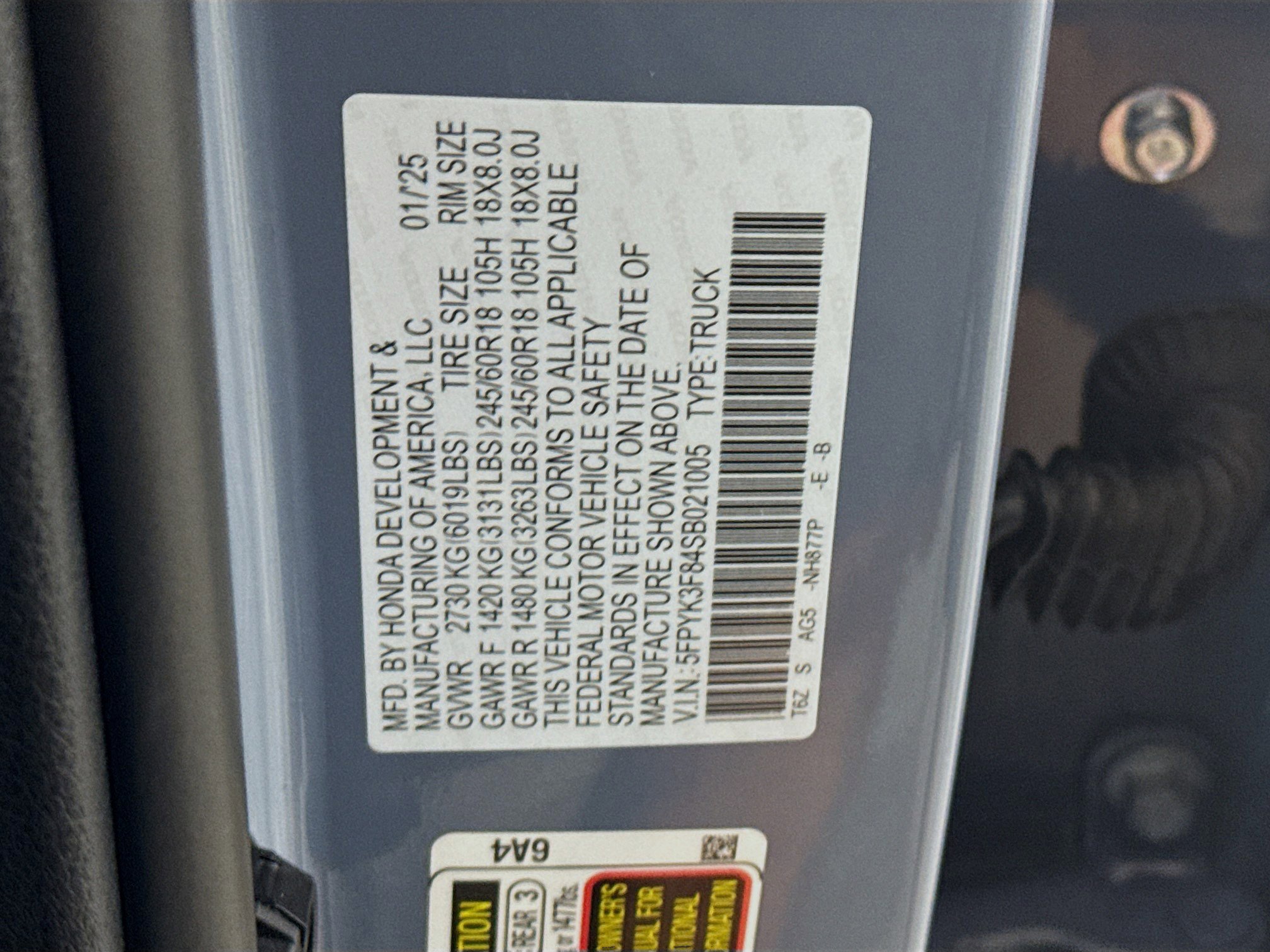 Used 2025 Honda Ridgeline Black Edition image 40