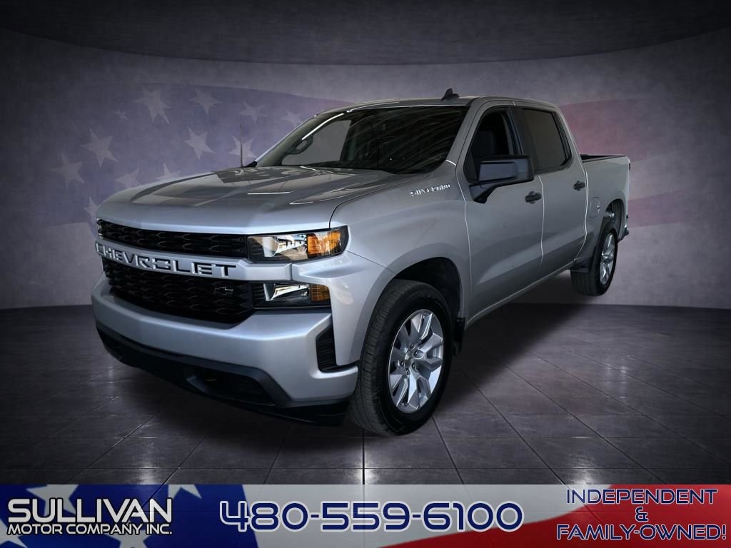 Used 2021 Chevrolet Silverado 1500 Custom image 1