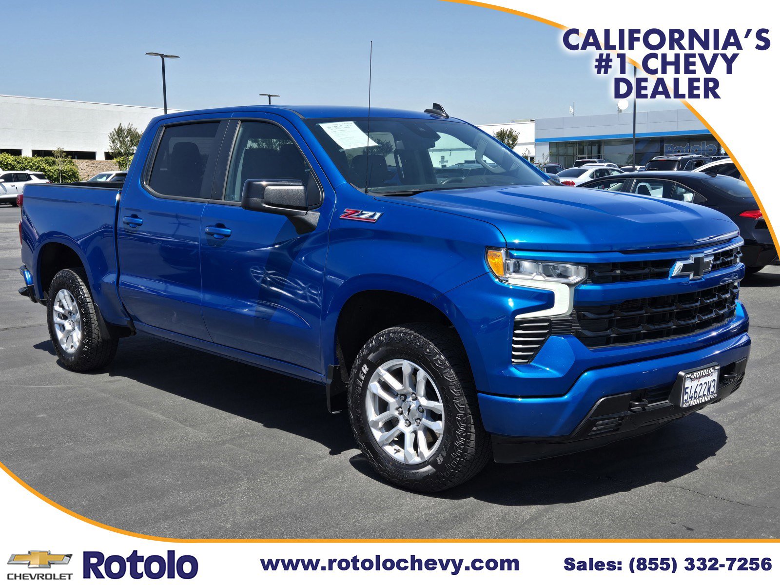 Used 2023 Chevrolet Silverado 1500 RST w/ Z71 Off-Road Package AWD/4WD image 1