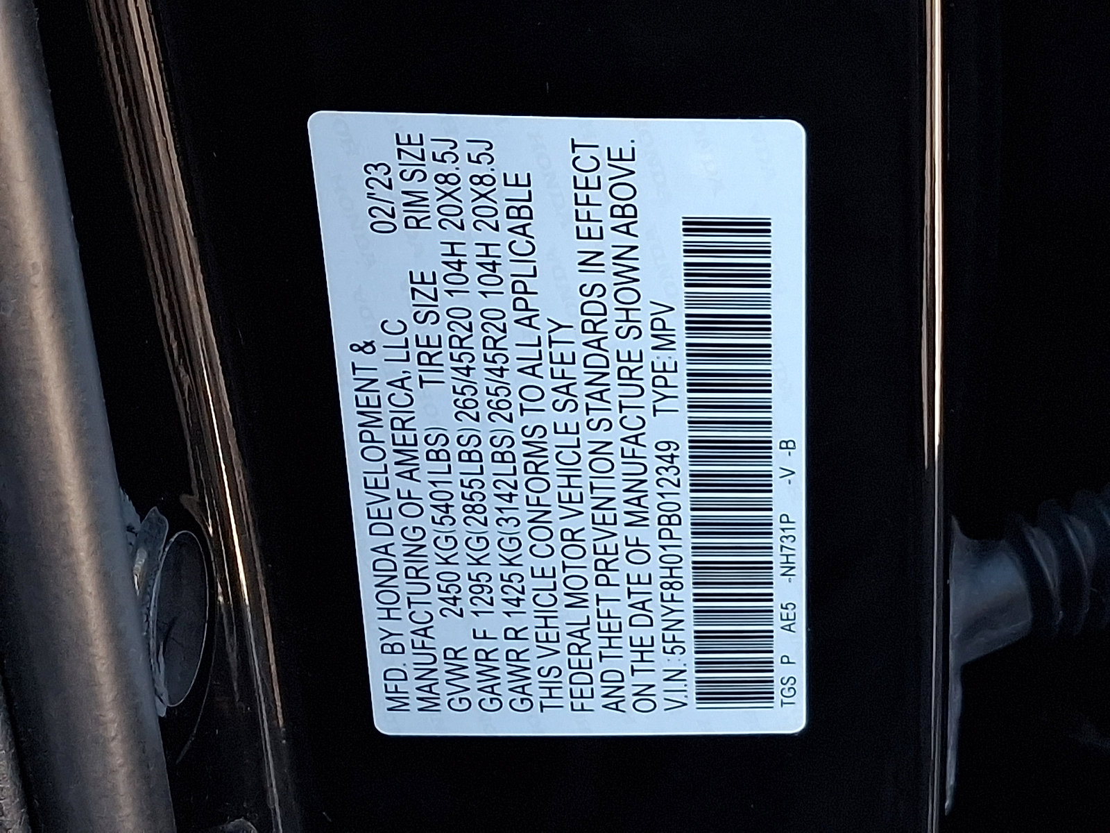 Used 2023 Honda Passport Elite image 26