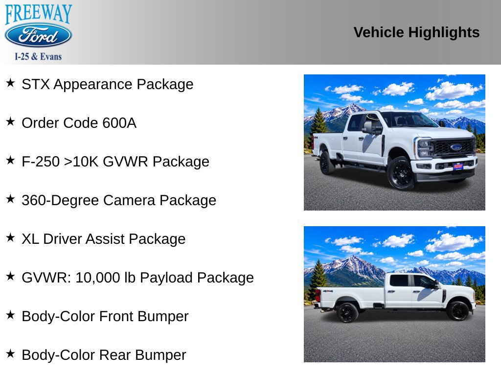 Certified 2024 Ford F250 XL w/ STX Appearance Package AWD/4WD image 4