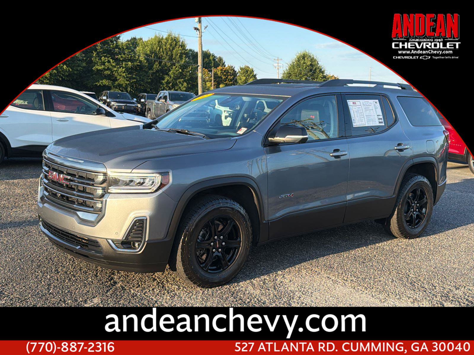 Used 2022 GMC Acadia AT4 w/ Technology Package
