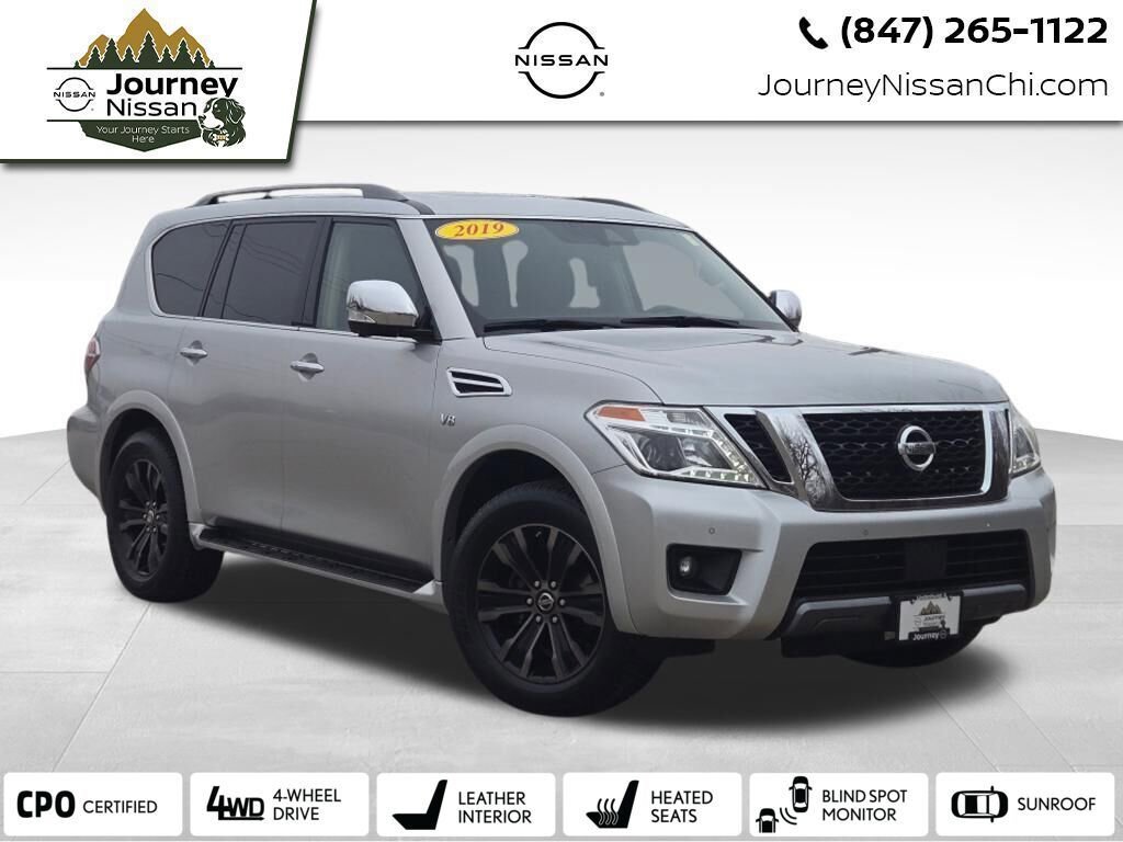 Used 2019 Nissan Armada Platinum w/ Captain's Chairs Package image 1