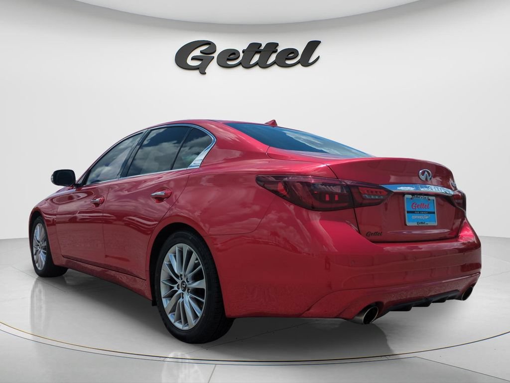 Used 2023 INFINITI Q50 Luxe w/ Cargo Package RWD image 7