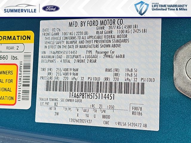 New 2026 Ford Mustang Coupe image 34