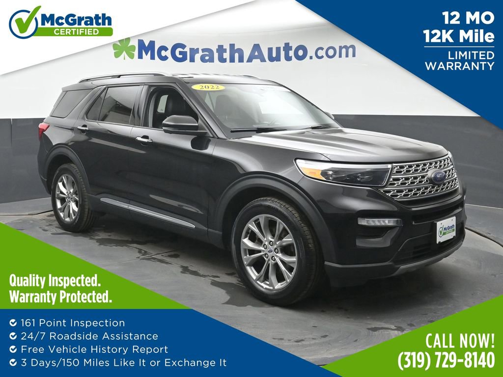 Used 2022 Ford Explorer Limited w/ Equipment Group 301A image 1