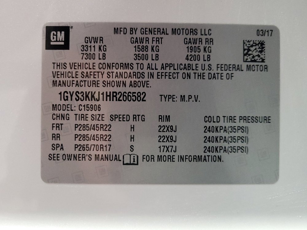 Used 2017 Cadillac Escalade ESV Platinum RWD image 33