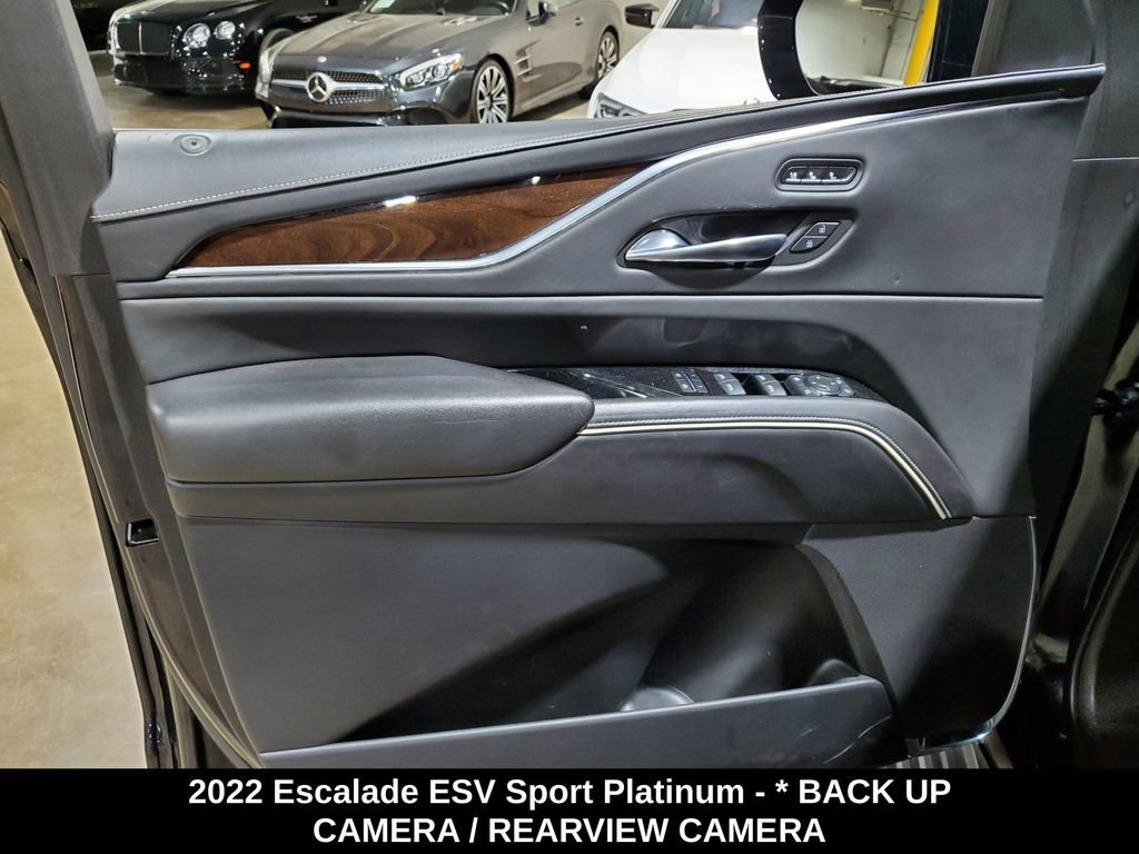 Used 2022 Cadillac Escalade ESV Sport Platinum w/ LPO, ONYX Package AWD/4WD image 8