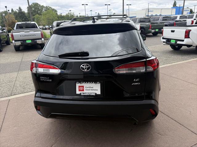 Certified 2022 Toyota Corolla Cross LE AWD/4WD image 7