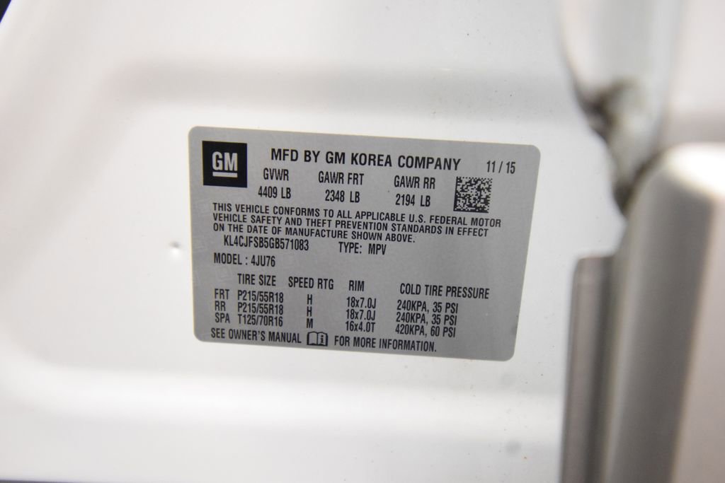 Used 2016 Buick Encore Convenience AWD/4WD image 29