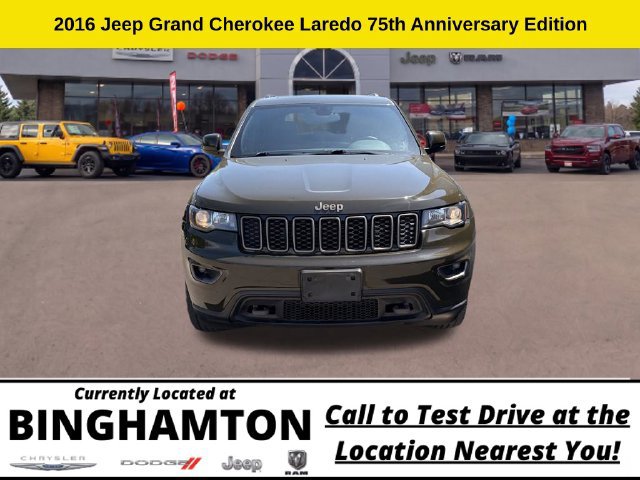 Used 2016 Jeep Grand Cherokee Laredo 75th Anniversary AWD/4WD image 2