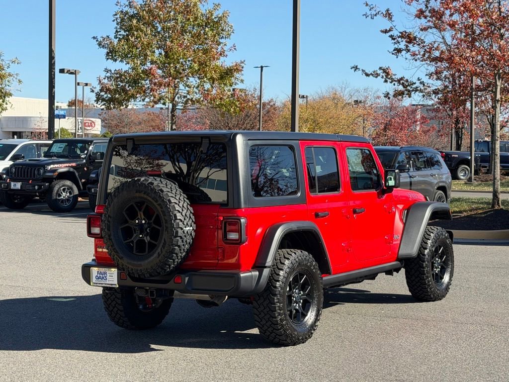 Certified 2025 Jeep Wrangler Unlimited Sport S 4xe image 7