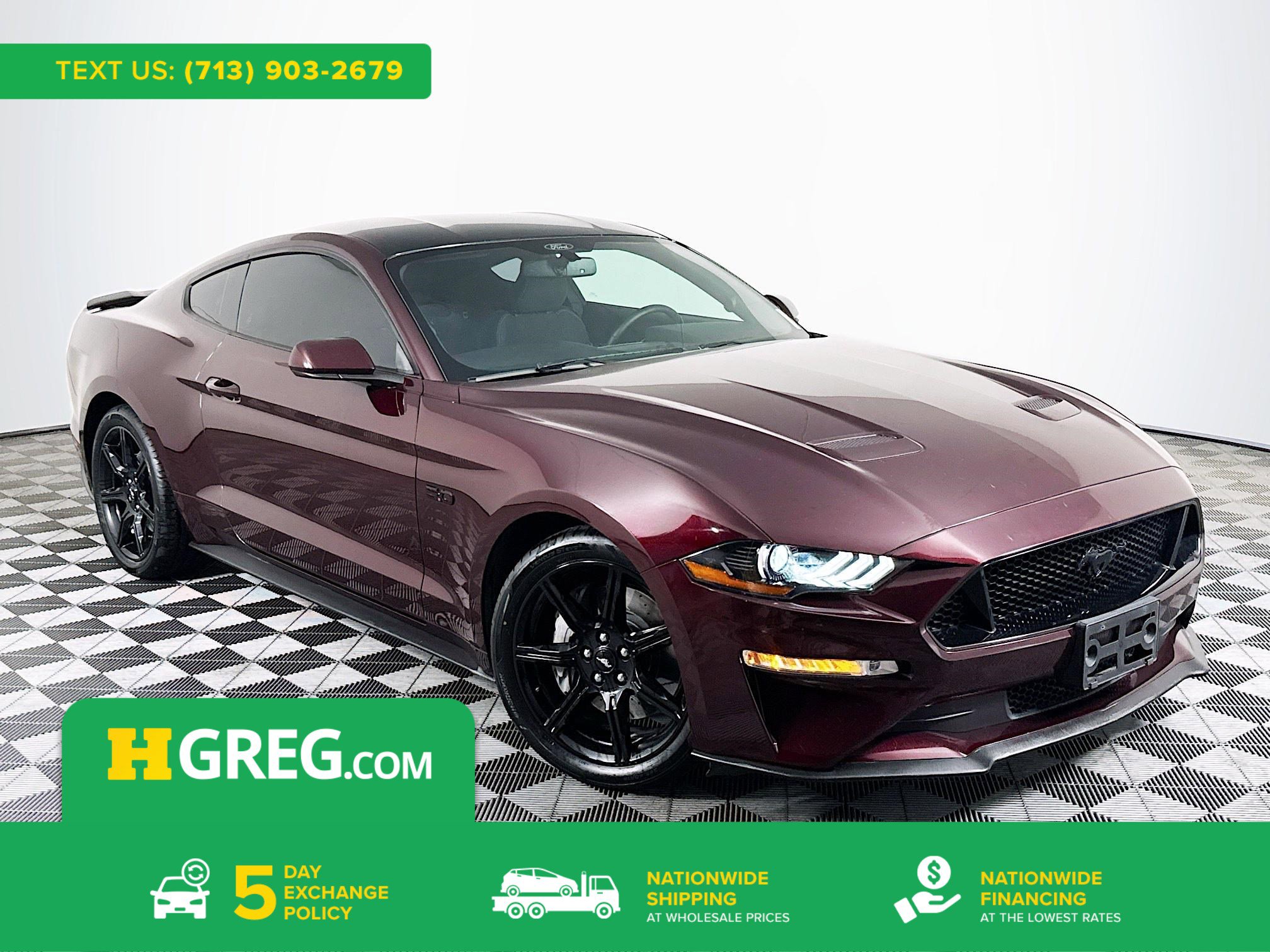 Used 2018 Ford Mustang GT w/ Black Accent Package RWD image 1