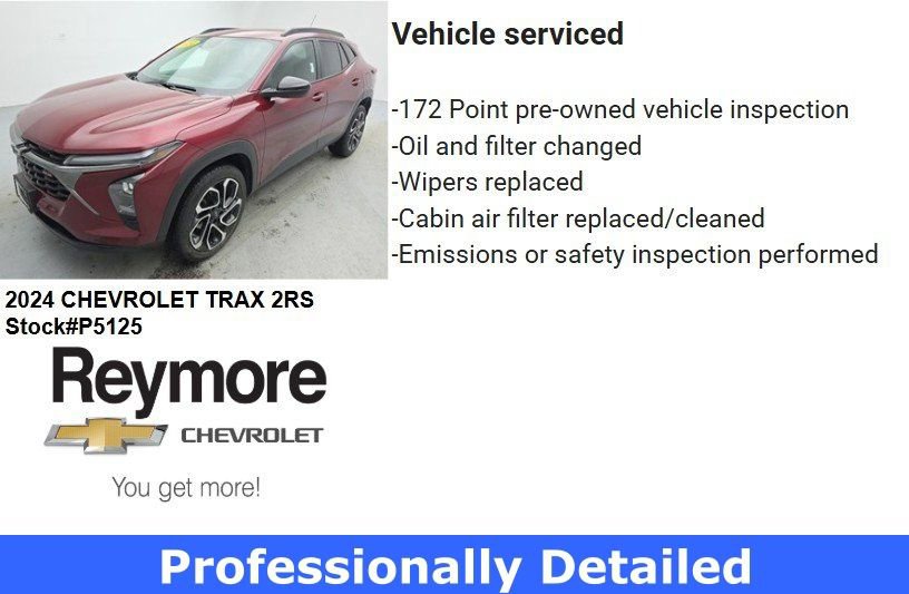 Used 2024 Chevrolet Trax RS w/ Driver Confidence Package image 48