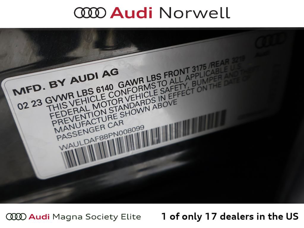 Used 2023 Audi A8 L 3.0T w/ Comfort Plus Package image 3