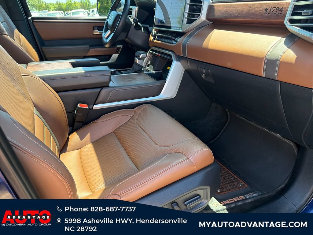 Used 2022 Toyota Tundra 1794 Edition AWD/4WD image 38