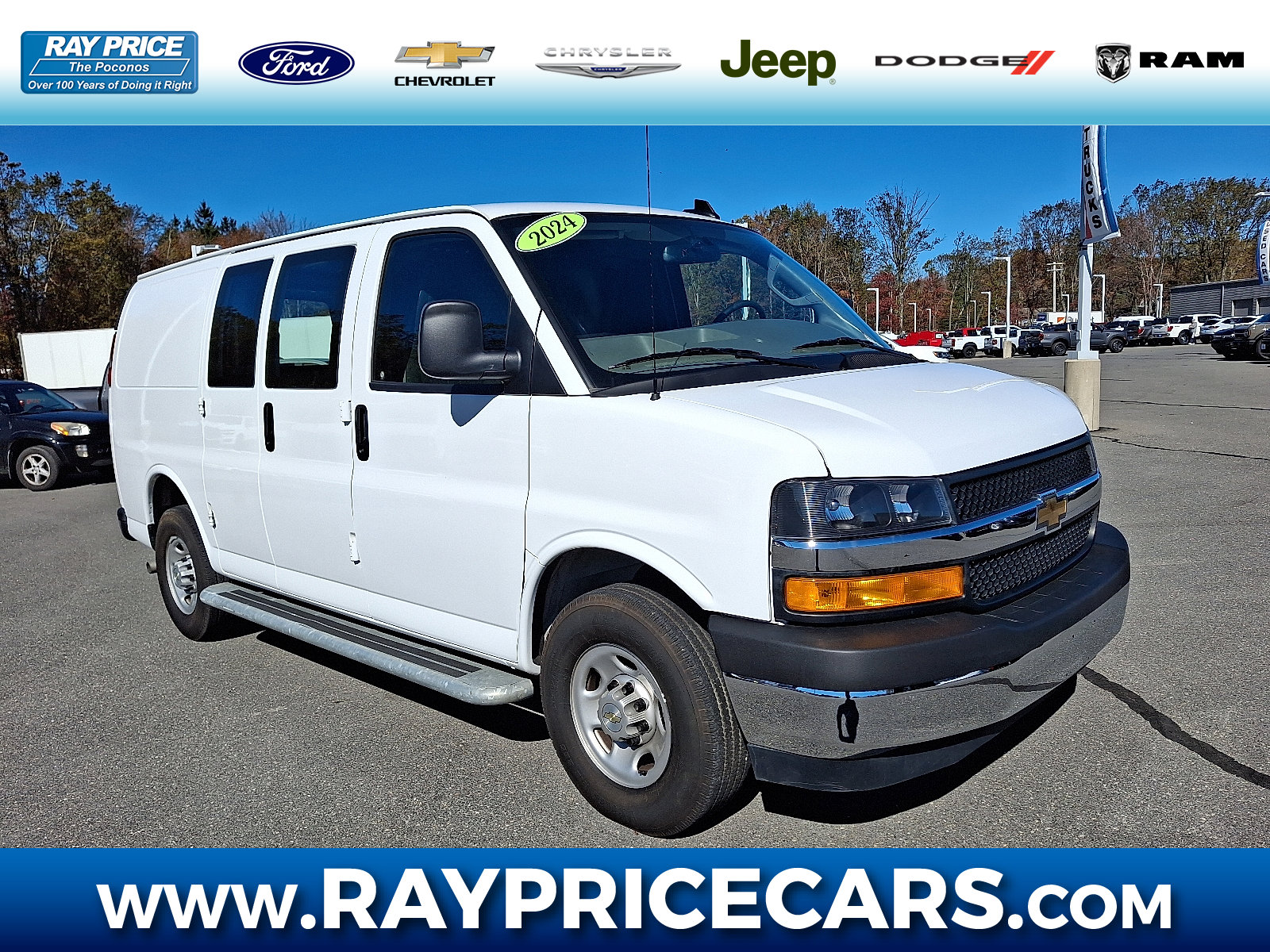 Used 2024 Chevrolet Express 2500 RWD 2500 Regular Wheelbase WT w/ Driver Convenience Package