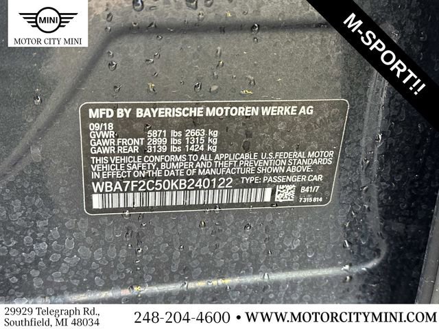 Used 2019 BMW 750i xDrive w/ M Sport Package image 22