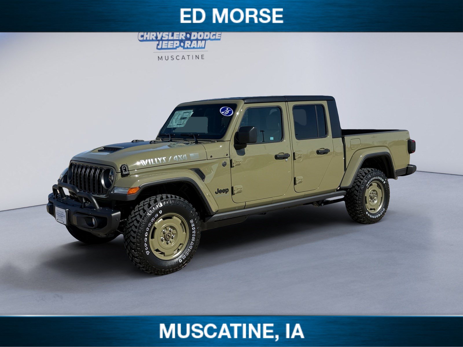New 2026 Jeep Gladiator Willys