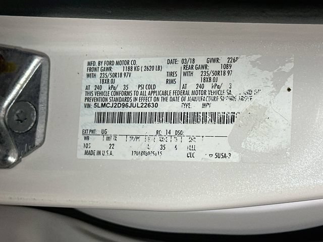 Used 2018 Lincoln MKC Select w/ Select Plus Package AWD/4WD image 36