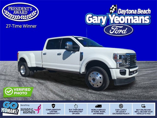 Certified 2022 Ford F450 Platinum w/ FX4 Off-Road Package image 1