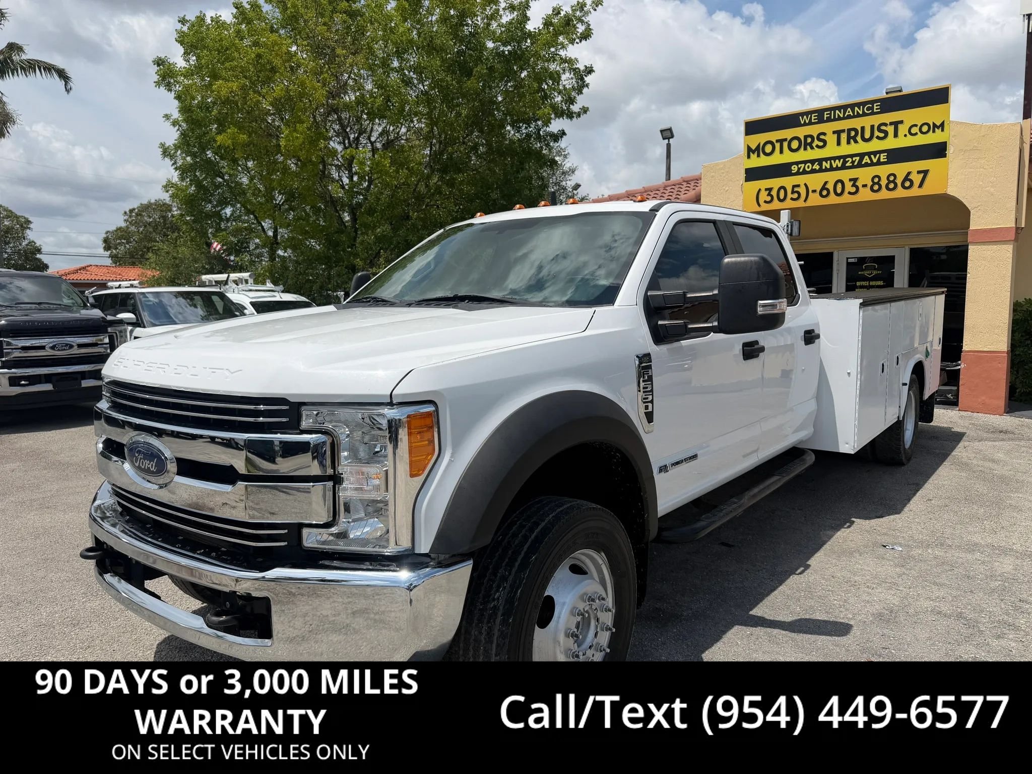 Used 2017 Ford F550 4x4 Crew Cab Super Duty