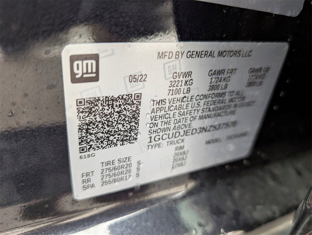 Used 2022 Chevrolet Silverado 1500 High Country w/ Z71 Off-Road Package image 30