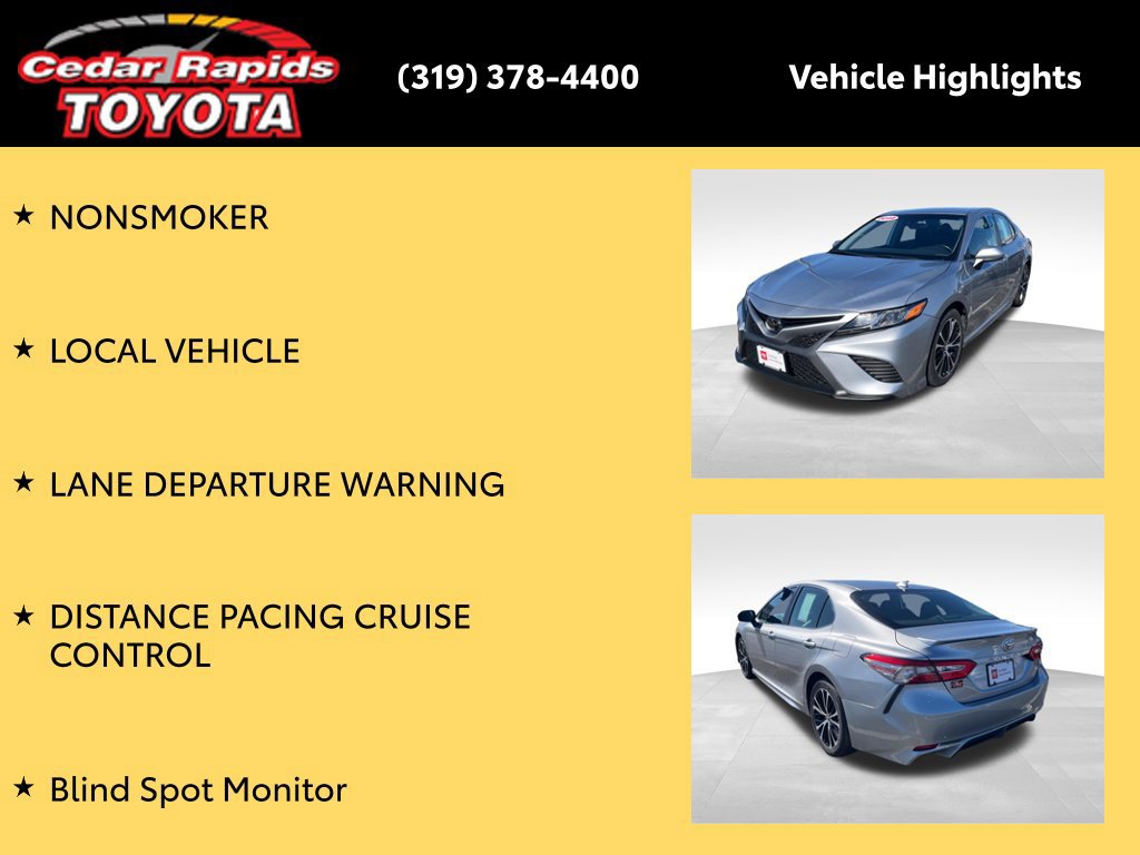 Certified 2019 Toyota Camry SE FWD image 15