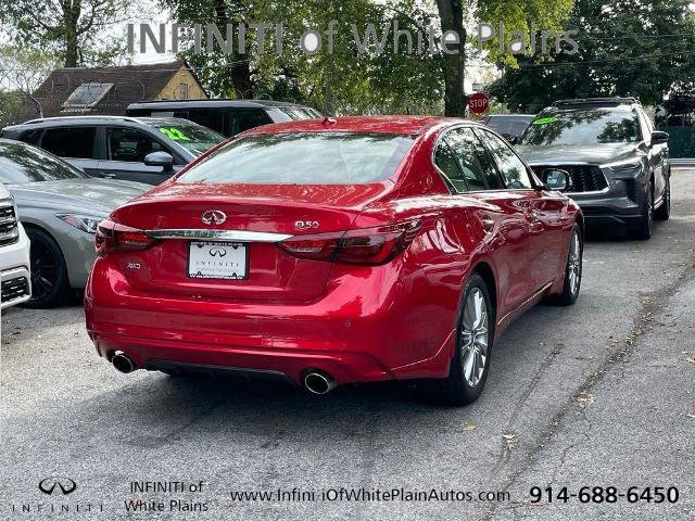Certified 2023 INFINITI Q50 Luxe w/ Cargo Package AWD/4WD image 4