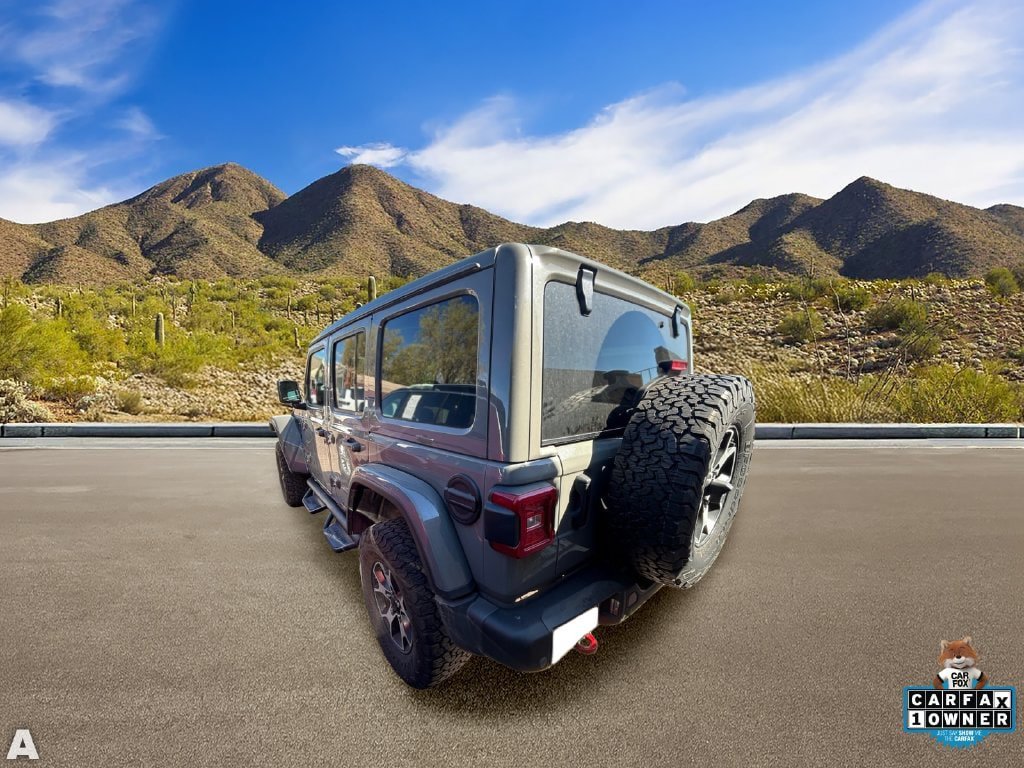 Used 2022 Jeep Wrangler Unlimited Rubicon w/ Steel Bumper Group AWD/4WD image 3