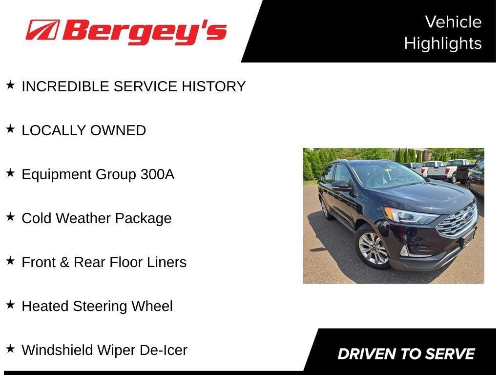 Certified 2019 Ford Edge Titanium w/ Cold Weather Package AWD/4WD image 6