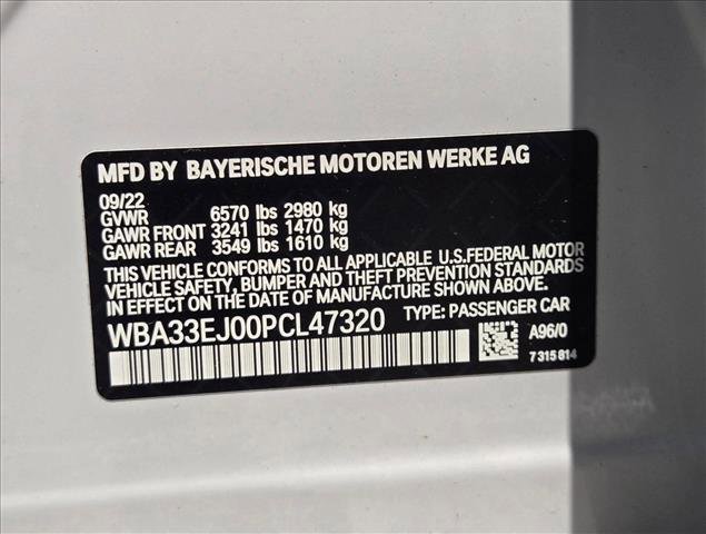Used 2023 BMW 760i xDrive w/ Luxury Rear Seating Package AWD/4WD image 25