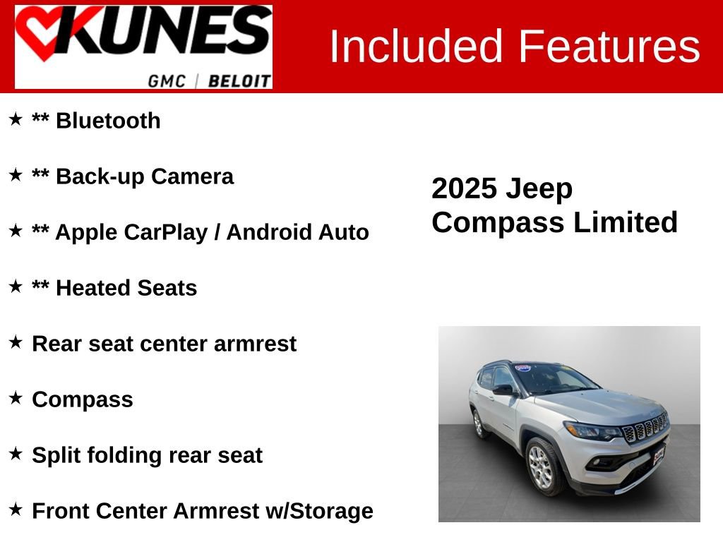 Used 2025 Jeep Compass Limited AWD/4WD video 2