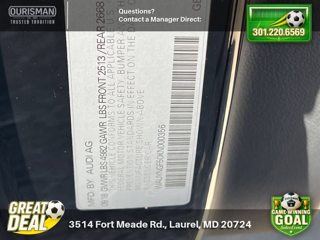 Used 2019 Audi A5 2.0T Premium Plus w/ Premium Plus AWD/4WD image 29