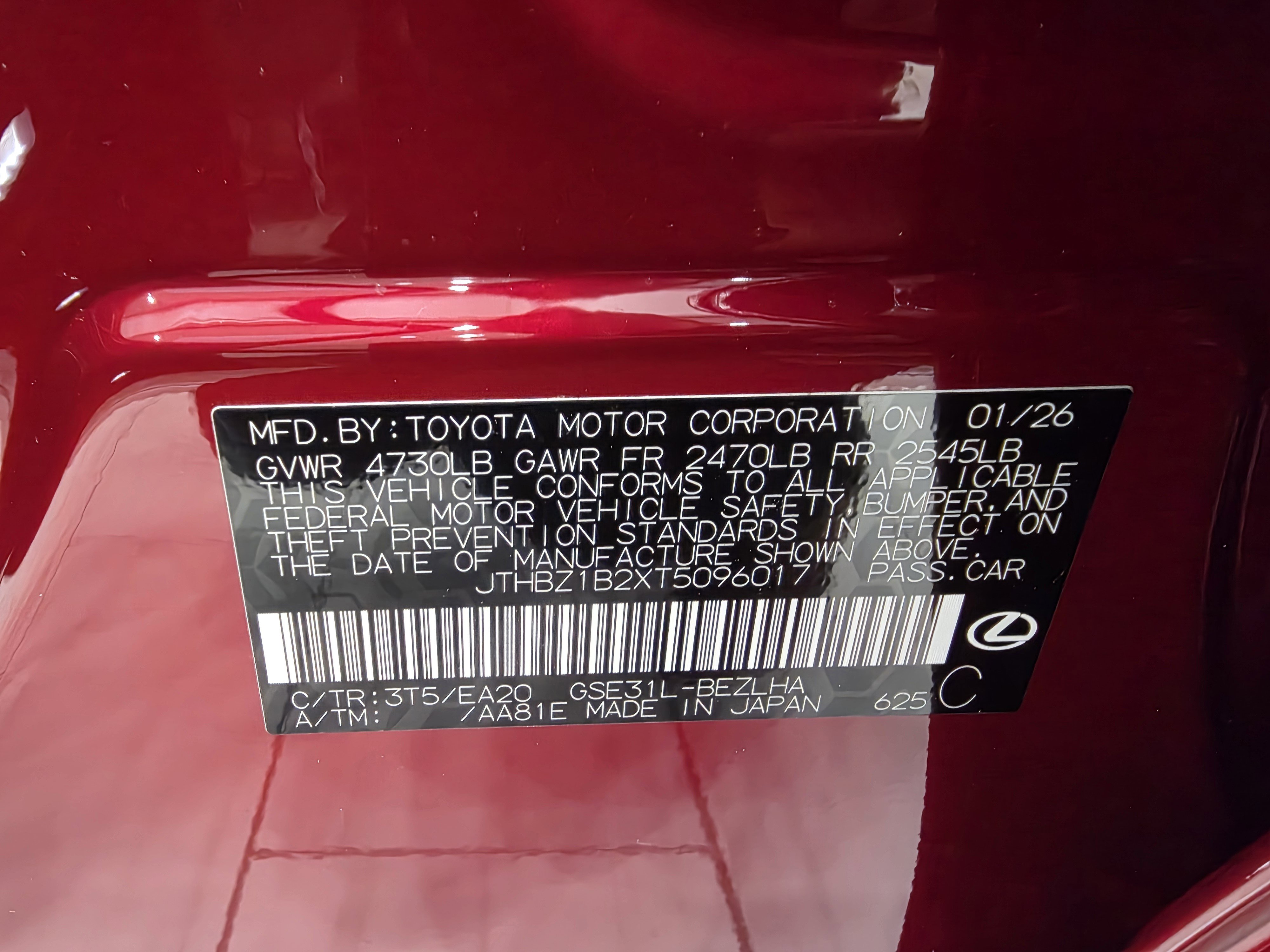 New 2026 Lexus IS 350 F Sport image 31