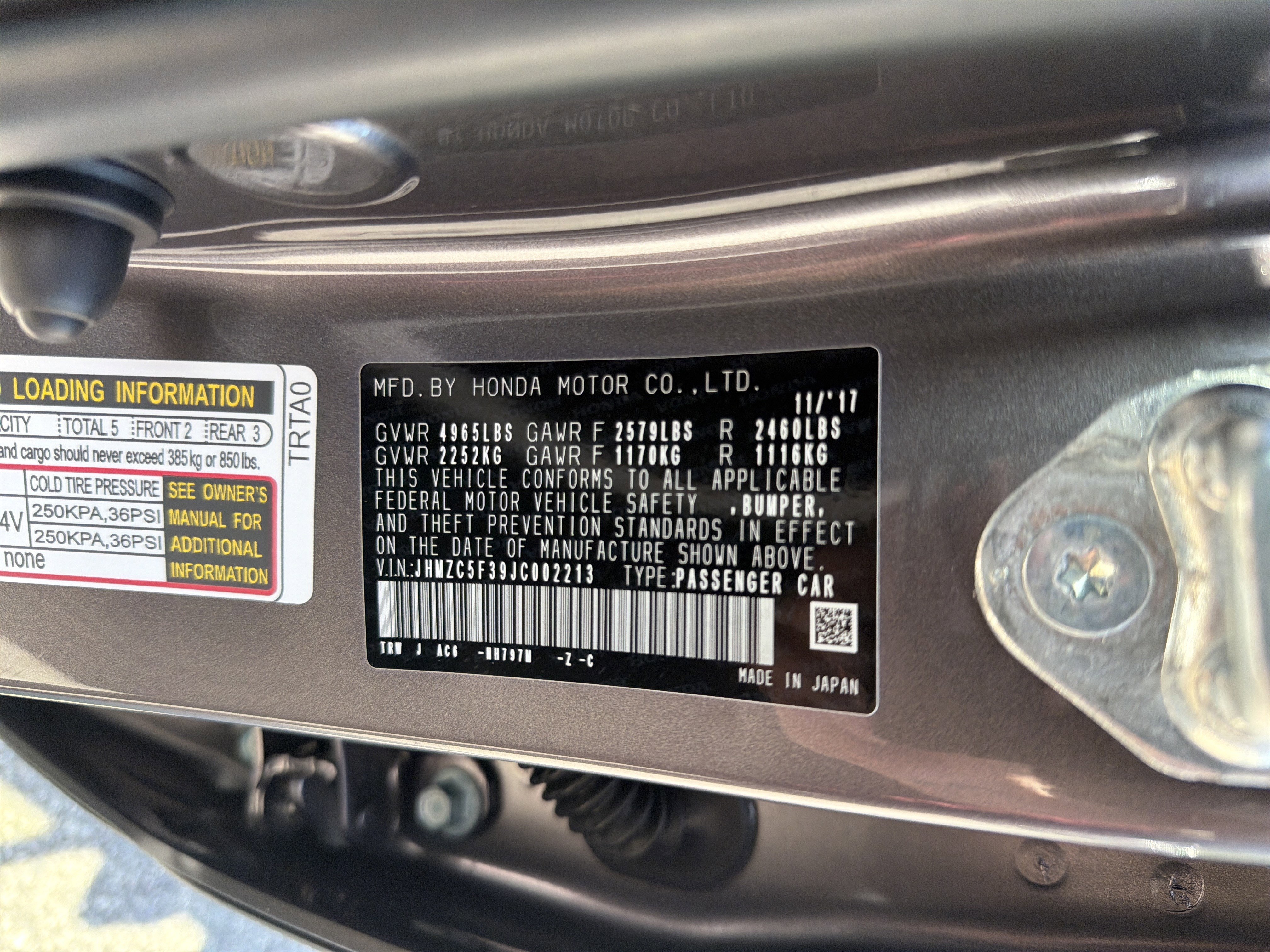 Used 2018 Honda Clarity Touring image 31