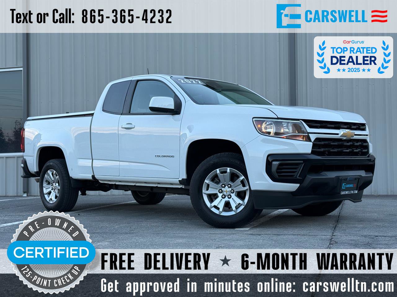 Used 2022 Chevrolet Colorado LT w/ Fleet Safety Package