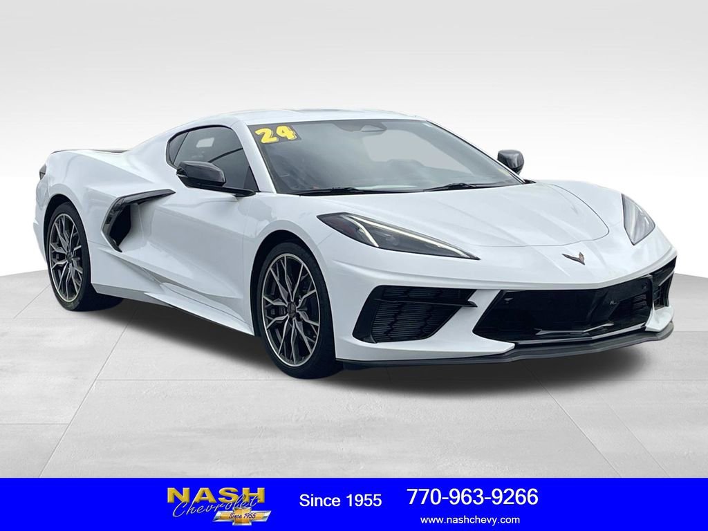 Used 2024 Chevrolet Corvette Stingray Preferred Cpe w/ 2LT image 1