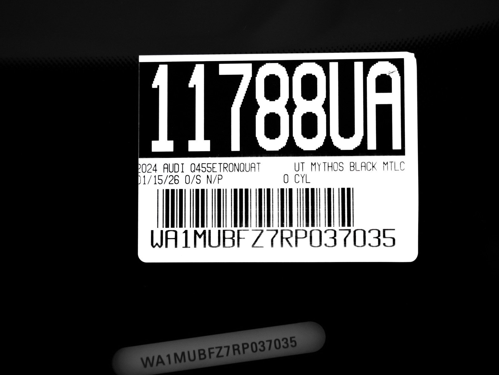 Used 2024 Audi Q4 e-tron Prestige w/ Black Optic Package image 25